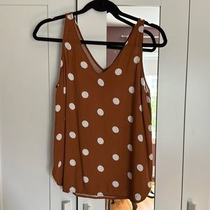 Old Navy polka dot tank
